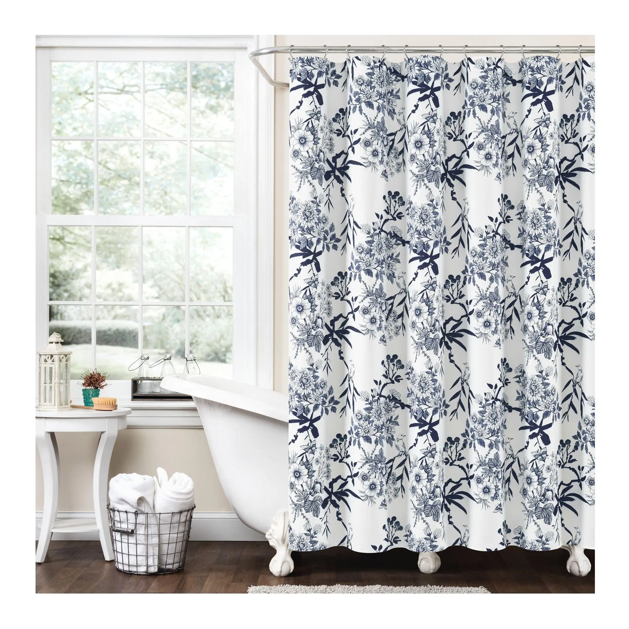 Botanical Garden Shower Curtain 72" x 72" by Lush Decor Botanical Garden Shower Curtain 72" x 72" by Lush Decor