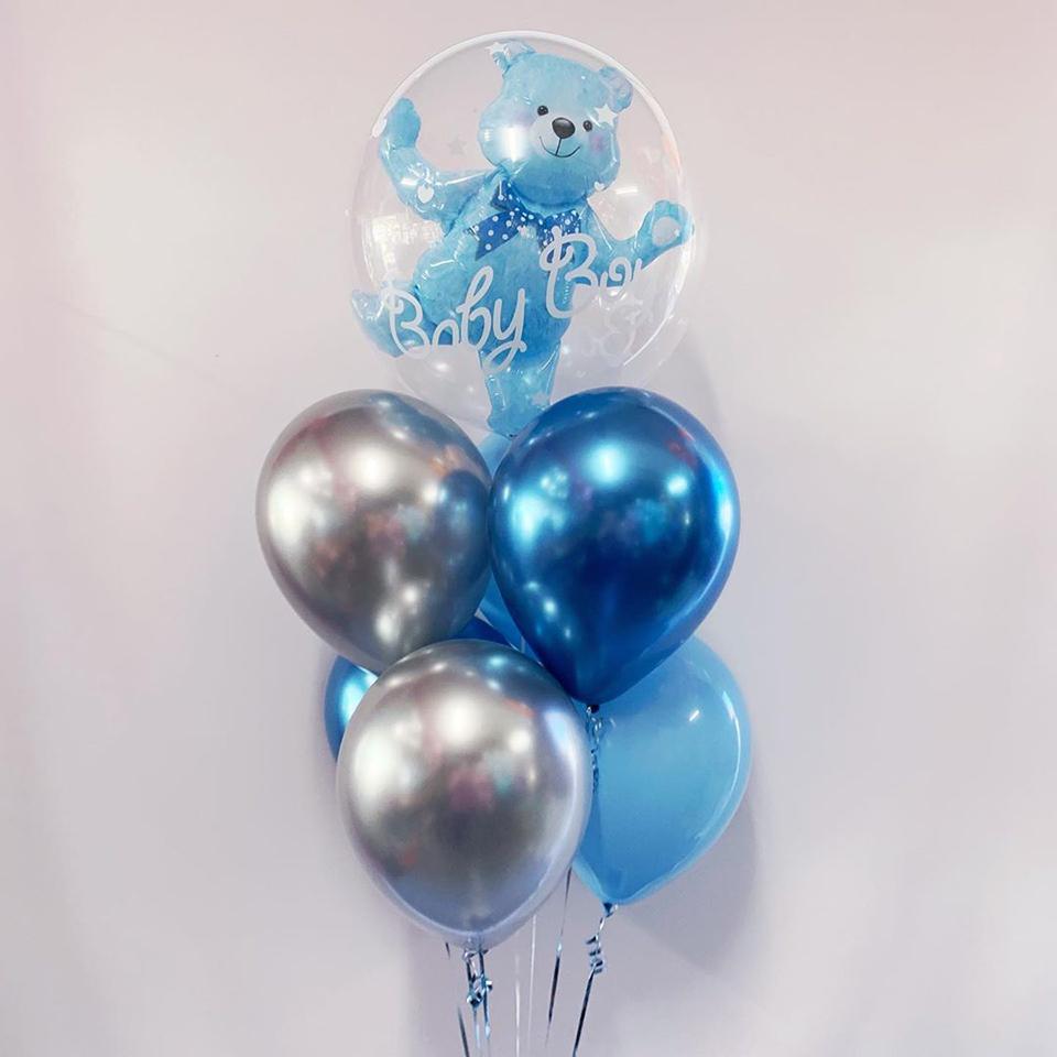 Bear Transparent Ball – Clear Decorative Toy or Collectible Ornament