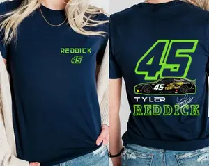 Tyler Reddick 45 NASCAR T-shirt, Racing Fan Apparel Unisex Shirt, Racing Team T-shirt, Gift for Motorsports Lovers.