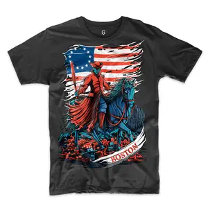 Boston Baseball Paul Revere Men's Graphic T-Shirt