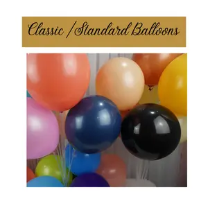Classic  Color Balloons | 25 pack