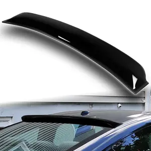 For 2012 2013 2014 2015 Honda Civic Coupe 2 Door ABS Black Rear Roof Window Visor Spoiler