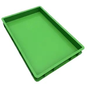 Pizza Dough Box size 24"x16"x3" Green