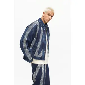 Valabasas Encrypted Jacket Denim Blue