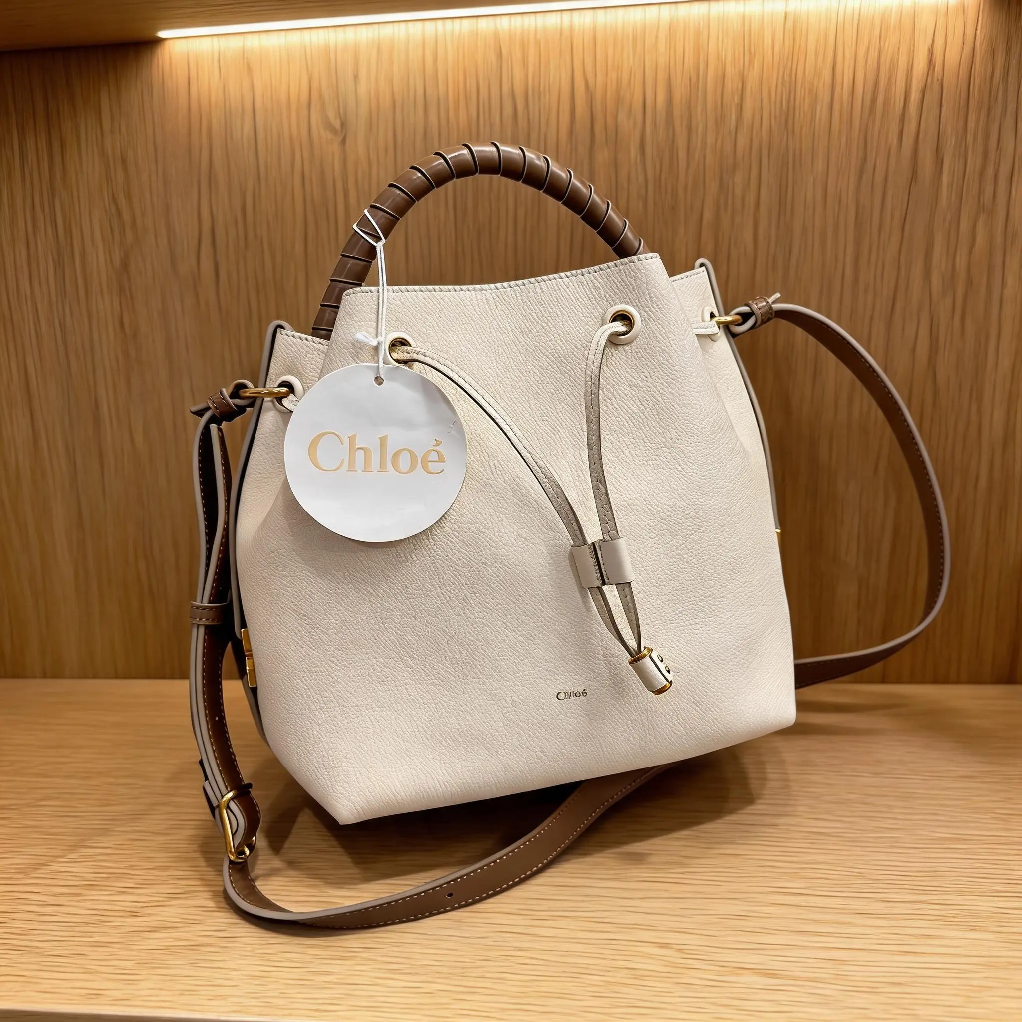 Pre-owned Chloé CHLOE Leather Shoulder Bag C0725422217