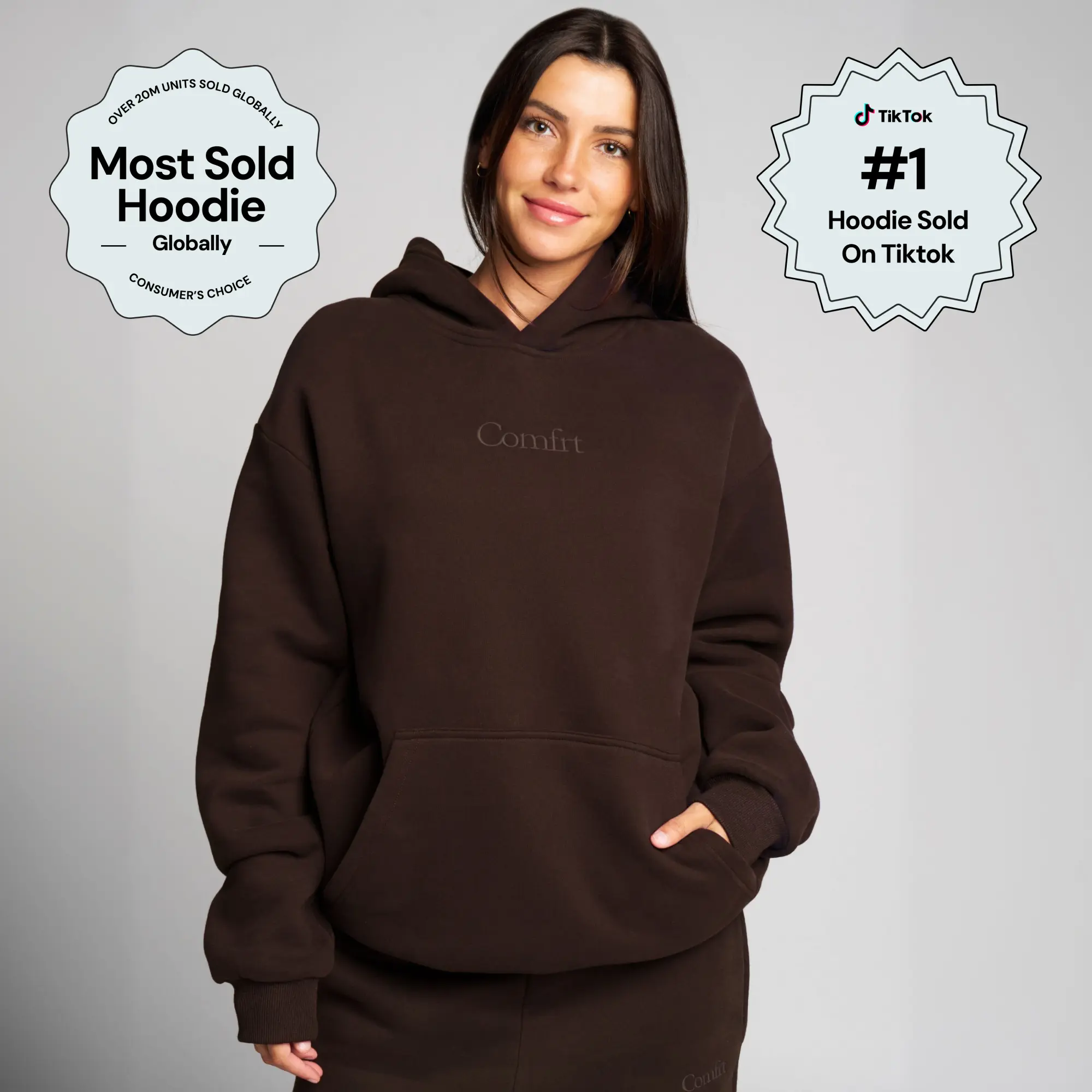 Comfrt | Signature Fit Hoodie | The Perfect Everyday Soft Slightly Weighted Hoodie