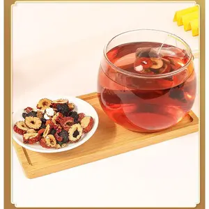 Ginseng & Goji Berry Herbal Tea, Kidney Support Blend, Natural Health Drink[20 Tea Bags] natural plant formula long-lasting