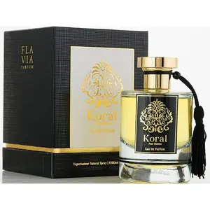 Giorgio Armani Flavia Koral EDP Spray for Men, 3.3/3.4 oz, Elegant Floral-Woody Fruit-Flavored Fragrance, Cologne Perfume Spray, New in Box