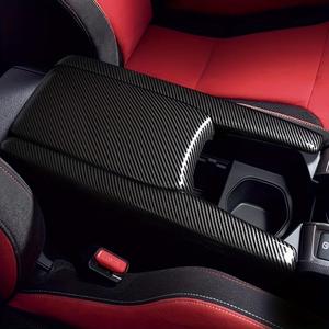 car center console box cover, 3 counts car interior accessories for honda 2016-2021, center armrest box cover trim cover interior car decoration supplies, car accessory, car interior kit