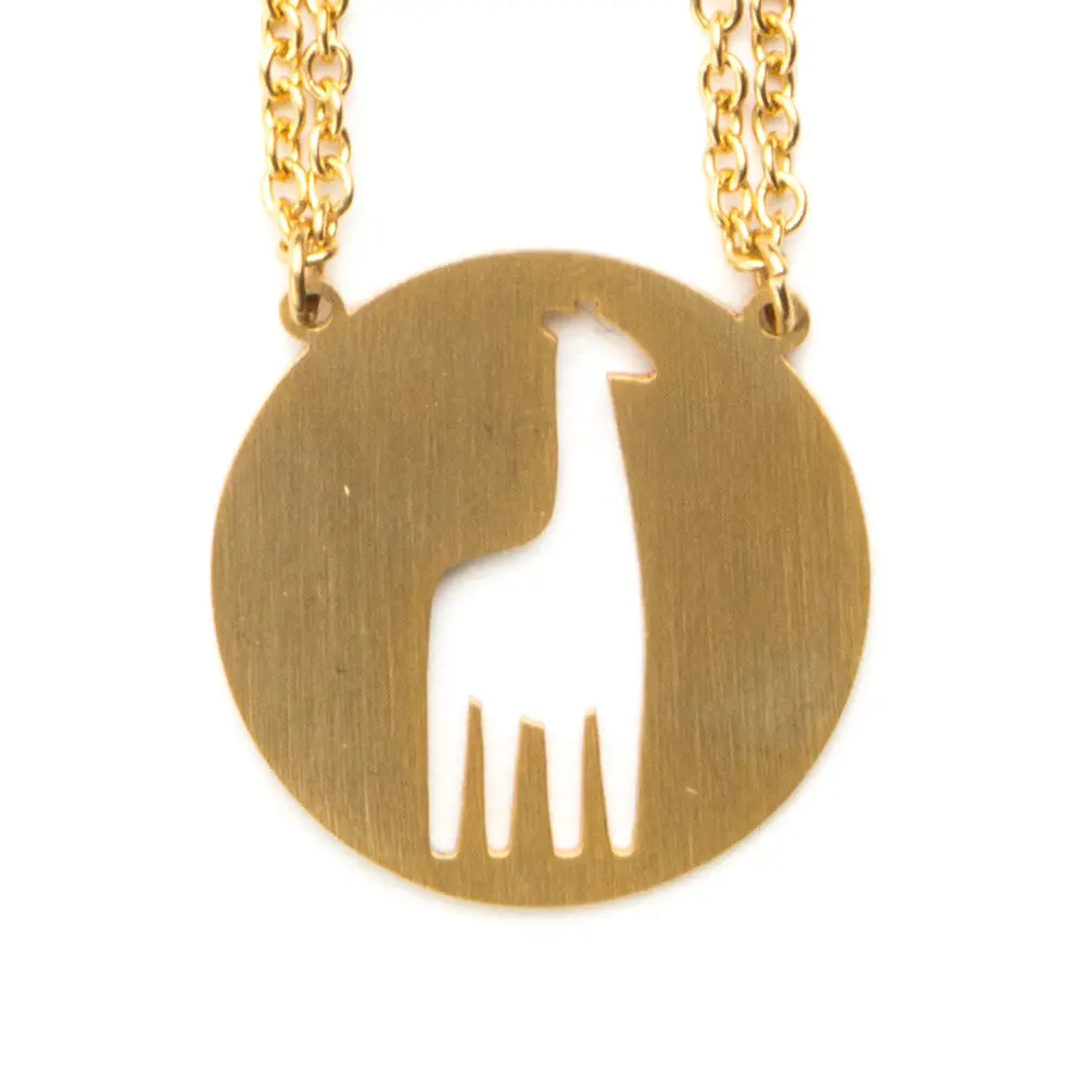 Giraffe Spirit Animal Necklace INFP