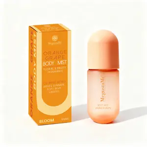 Orange grape perfume, long-lasting citrus fruit perfume spray, no preservatives, no phthalates, light, non sticky, mild and safe daily fragrance, 3.3 liquid ounces (about 100 ml)