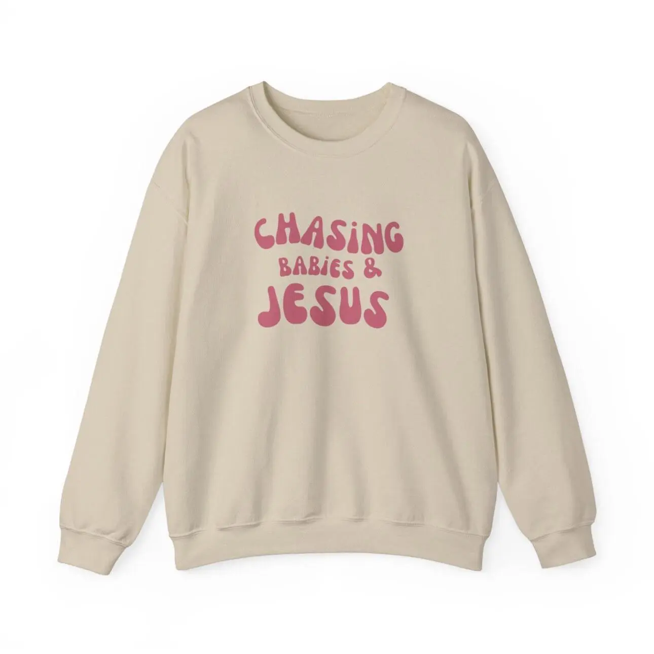 Chasing Babies & JESUS | Faith Apparel  ~ Mom Sweater