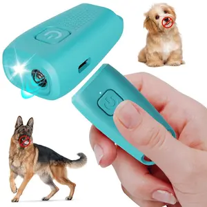 Rechargeable Sonic Dog Deterrent, 5M Range Training Tool for Indoor & Outdoor Use - Safe Effective Pet Supplies, Gift Idea