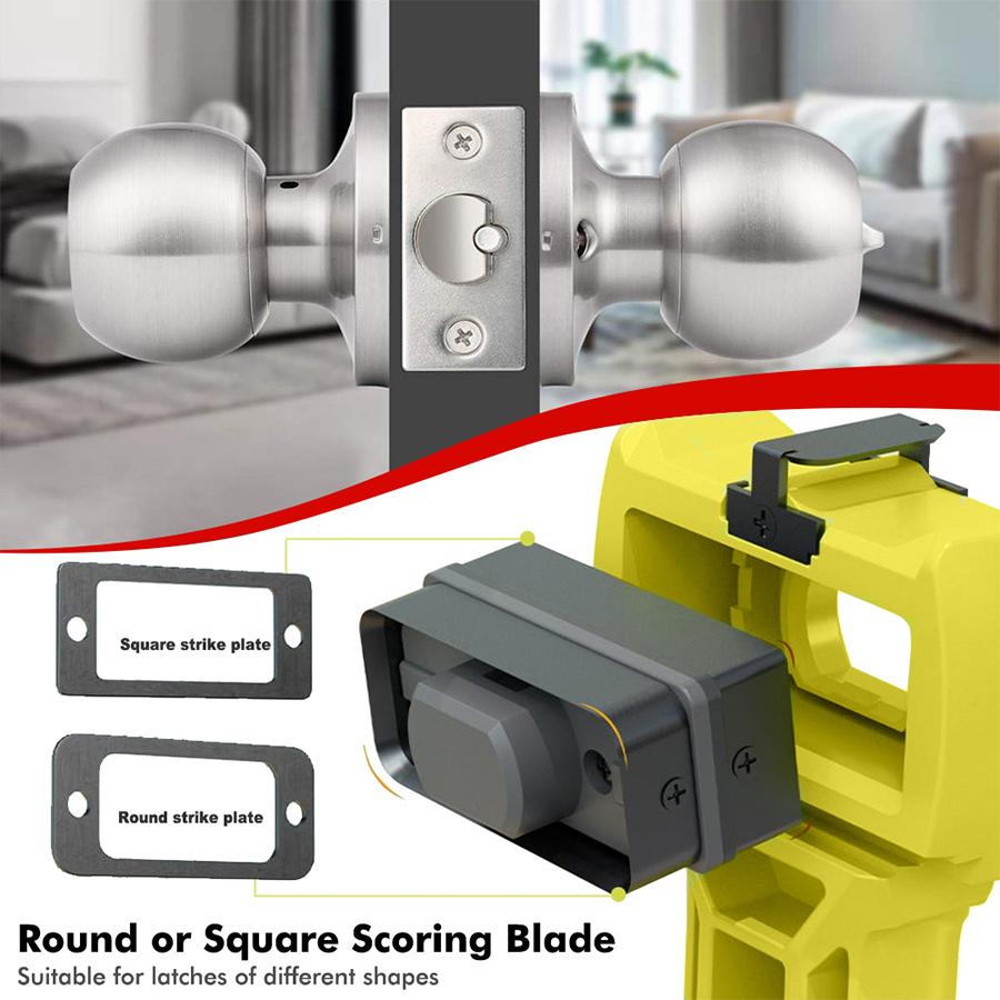 Bolt kit for bolt latch hole tool, door lock installation chisel tool, door chisel tool