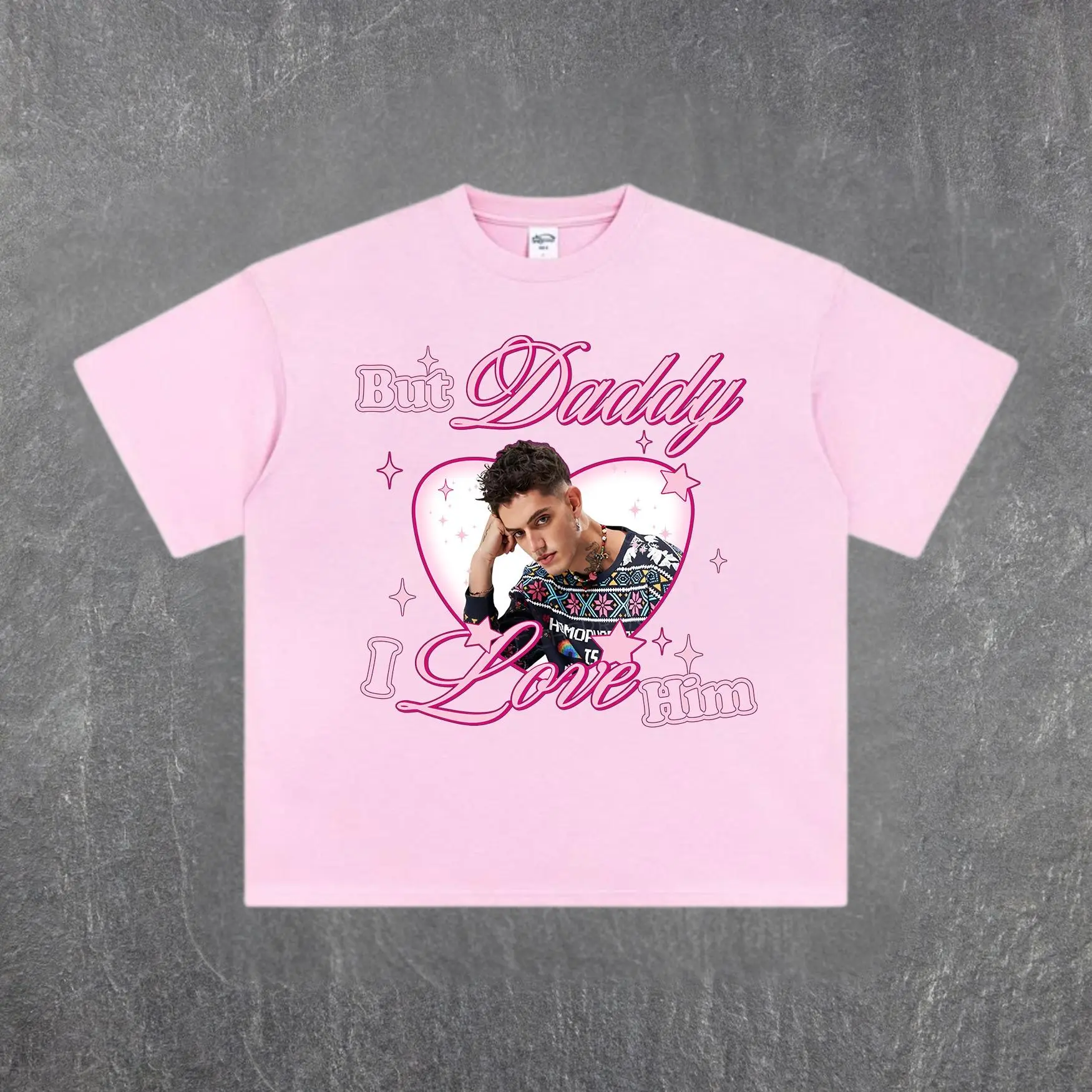 Custom But Daddy I Love  Y2K Shirts Washed Tee, Custom Face Shirt With Name, Graphic Tee, Birthday, 90s Graphic Tee Style, Personalize Your Name, Gift For Him, For Her Cotton Top, Streetwear, Womenswear