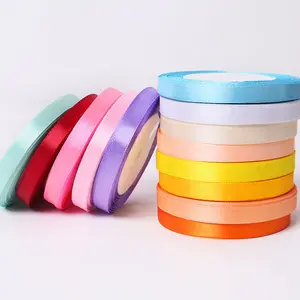 Satin Ribbons for Gift Boxes - Premium Colorful Sashes, Bow Tie Design, Wedding/Birthday Party Decor, Multipurpose Wrapping Belts, Rolls/Pre-Tied Bows Packaged