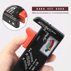 Battery Tester Checker Universal For AA AAA C D 9V 1.5V Button Cell Batteries