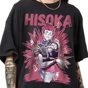 Hisoka Anime Shirt, Graphic Anime Tee, Special T-shirt, Lovers Shirt, Japanese Anime Manga Shirt, Japanese Art