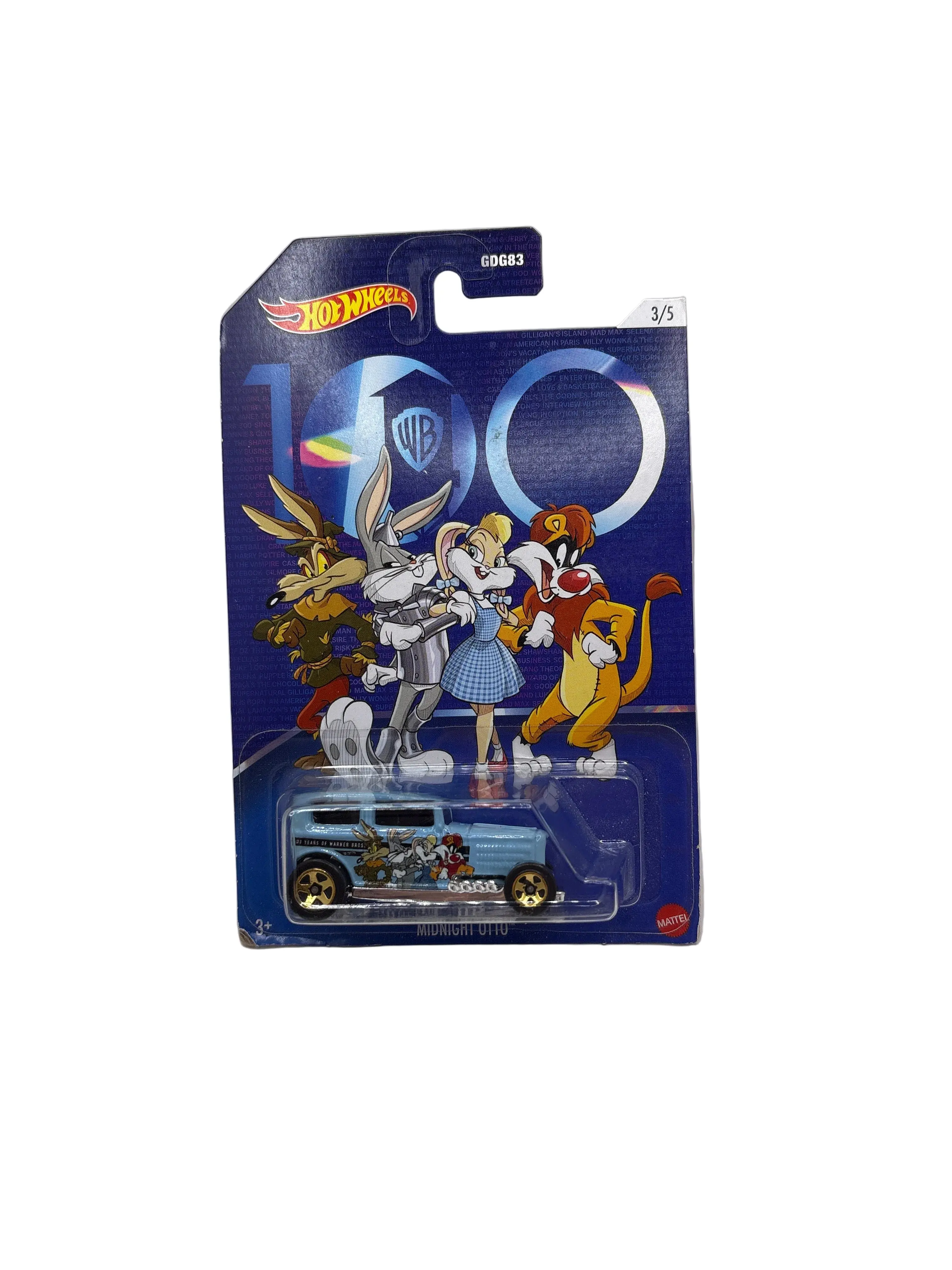 Hot Wheels Midnight Otto Diecast blue