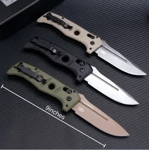 2750 Outdoor Practical Folding Knife, G10 Handle, High Hardness Blade, Outdoor Camping, Outdoor Camping Driving Fishing EDC Tool, Best Gift