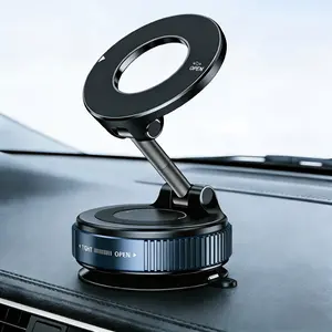 MagSafe Car Mount with Nano-Adhesive Vacuum Suction Cup Base 360° Rotatable Adjustable Mount Compatible with iPhone 12 and later models, plus magnetic smartphones tiktokshopspringglowup outdoorfun