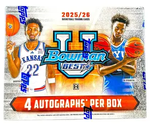 2025-26 Bowman University Best Basketball Sealed Hobby Box