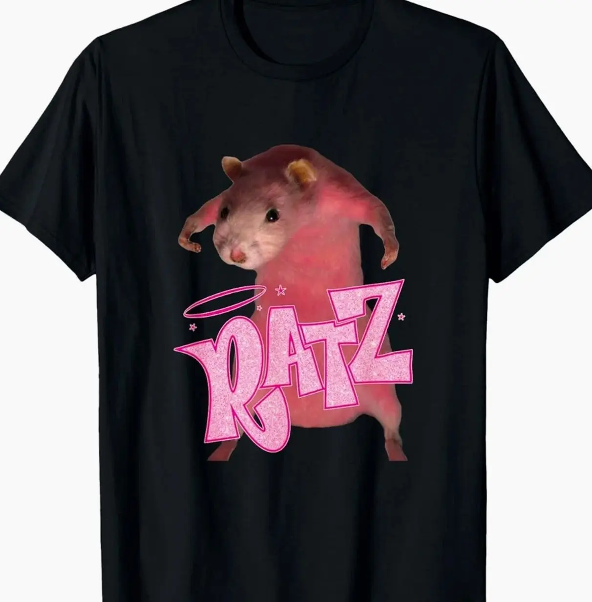 Ratz Funny Pink Mouse Rat T-Shirt B7S