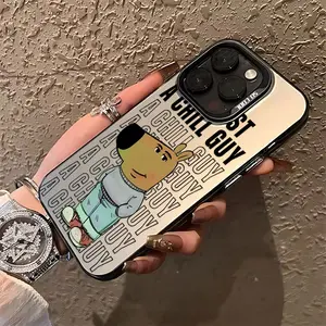 Cute Anime Hippo Phone Case Suitable for iPhone 17 16e 16 15 14 13 12 11 Mini Pro Max Air X XR XSMAX 8 7 Plus Anti Fall Matte Back Cover