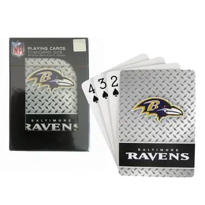 Baltimore Ravens NFL Diamond Plate Playing Cards