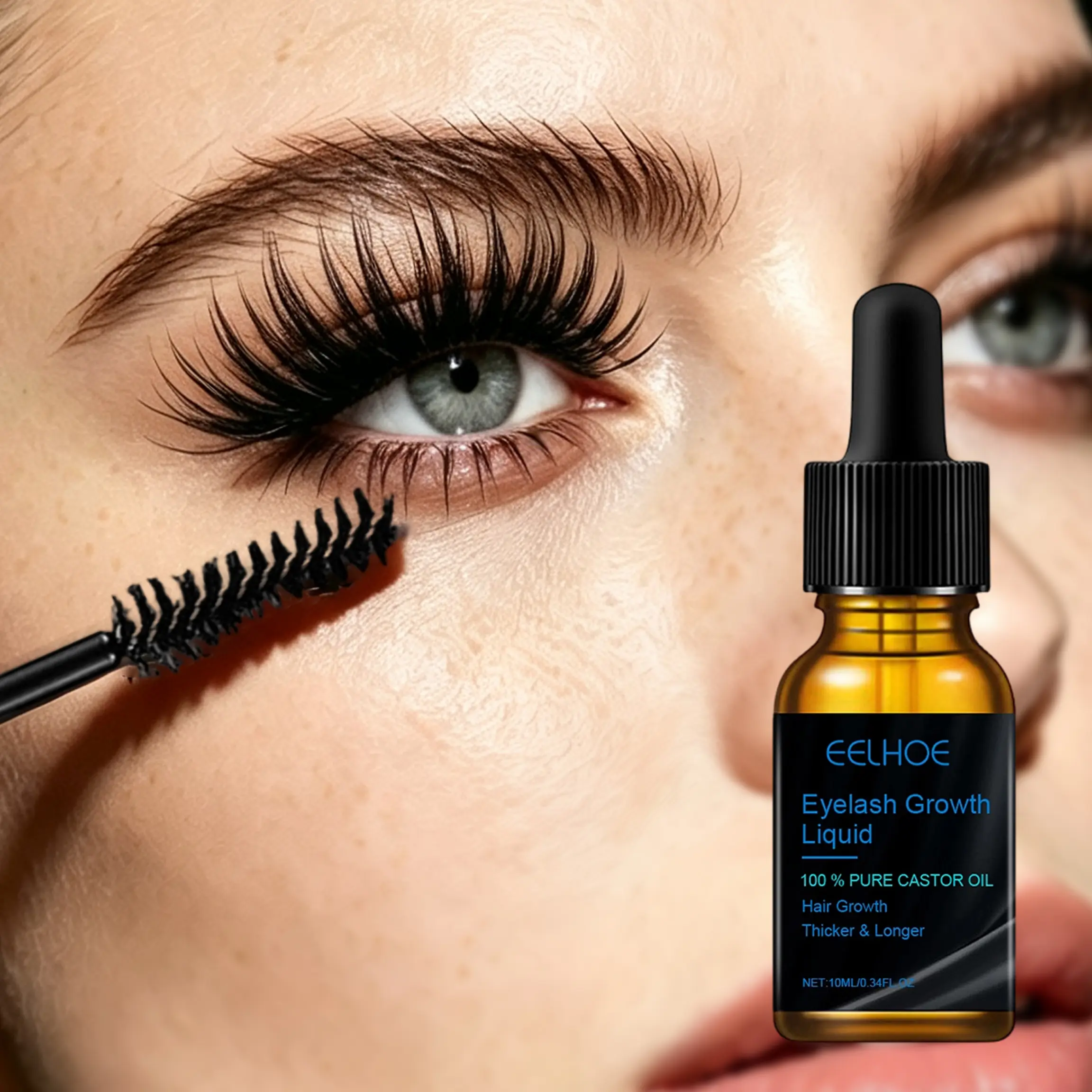 Seven Days Eyelash Fast Growth Serum Longer Thicker Eyebrows Eyelash Lift Thicken Eyelashes Natural Eyelashes Enhancer New