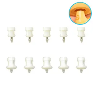 10Pcs/Set Large and Small Neck Peg for LPS Accessories Compatible with Mini Pet Shop Toys Used for Toy Repair