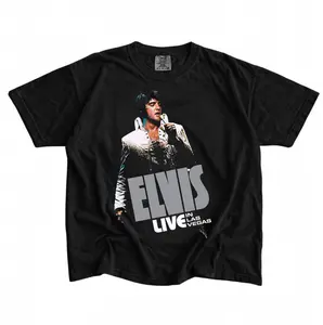 Elvis Presley Vintage Bootleg T-Shirt, Retro 90s Graphic Tee, King of Rock and Roll Shirt, Aesthetic Elvis Fan Gift, Comfort Colors Tee