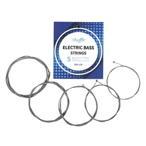 Electric Bass String, 1 Set 5-string Bass String, Musical Instrument Accessories for Bass Guitar, Music Accessories for Bass Guitar