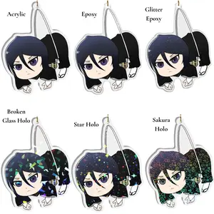 Rukia Bleach Double-Sided Keychain (non-official)
