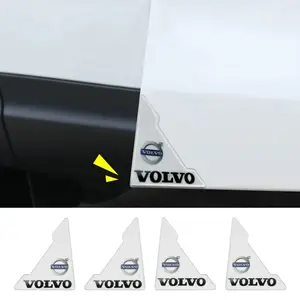 2/4 Pack Car Door Protection Stickers, Anti-Collision Buffer Adhesive for Volvo Xc90 V90 V60 Xc60 V40 S80 S60 S90 C40 Xc40 and More
