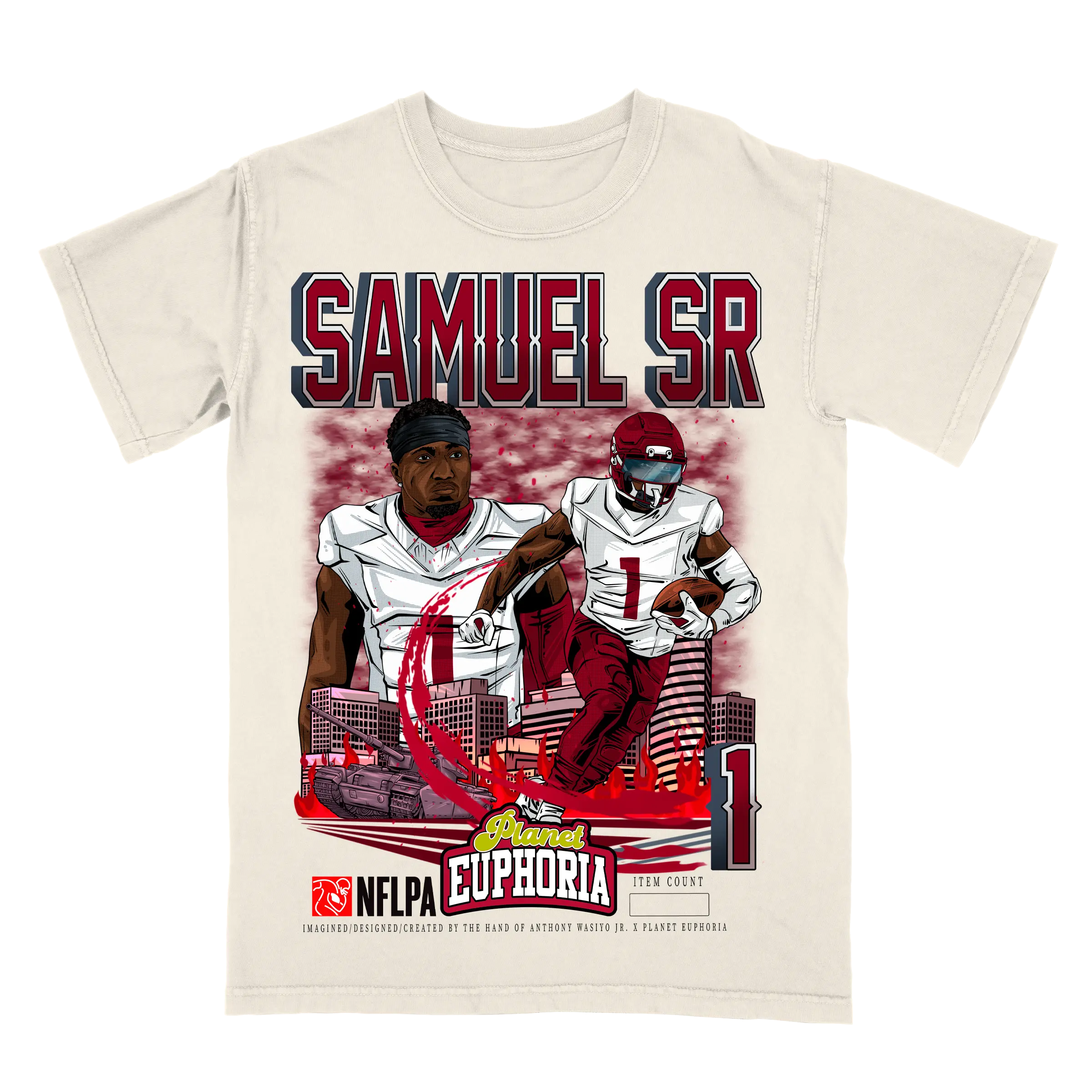 Deebo Samuel Sr. V2 Limited Edition NFLPlayer Graphic T-Shirt