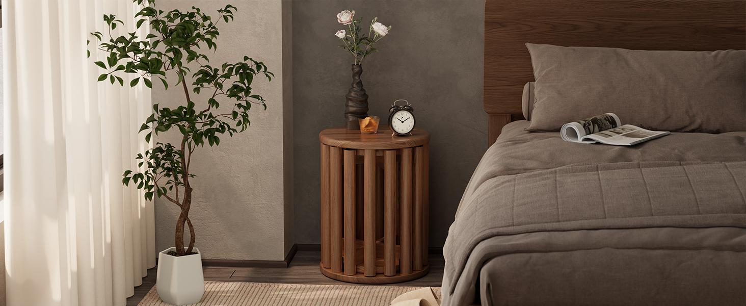 【HOT】Solid Wood Stackable Stools Set of 4,Wooden Stool,Sturdy and Durable,No Installation Required,Top Stackable Round Stools for Kitchen Island,Dining Room,Bedroom,Living Room, Space Saving