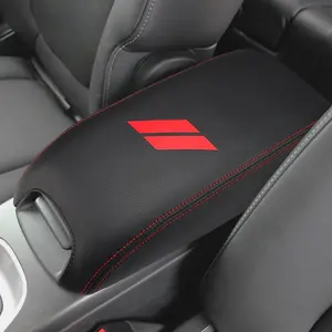 Center Console Cover for 2011-2020 Dodge Journey Accessories Leather Middle Armrest Cover Arm Rest Box Lid Protector Car Seat Box Cover for Dodge Journey