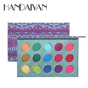 15 Colors Eyeshadow Palette, 1 Count Long Lasting Shimmering Eye Shadow Makeup Palette, Glitter Palette, Colorful Eye Makeup Products for All Styles and Occasions