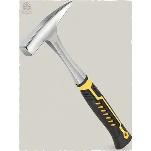 18oz Forged Steel Sheet Metal Hammer with Shock Reduction Grip, Heavy Duty HVAC Tool for Welding and Chipping, Durable Tinner's Hammer with Ergonomic Handle, Professional Metalworking Hammer for Precision Work repair  tools rubber mallet steel design