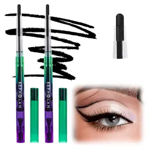 BEPHOLAN Black Eyeliner Waterproof Gel Eyeliner Pencil Waterline Eye Liner Pen for Women Waterproof Smudge Proof Long-lasting