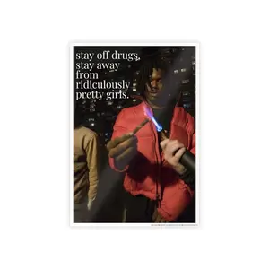 LUCKI 2 RULES POSTER High-Gloss 185 gsm Durable Paper 11.7" X 16.5" Vertical Vibrant Decoration USA Assembled