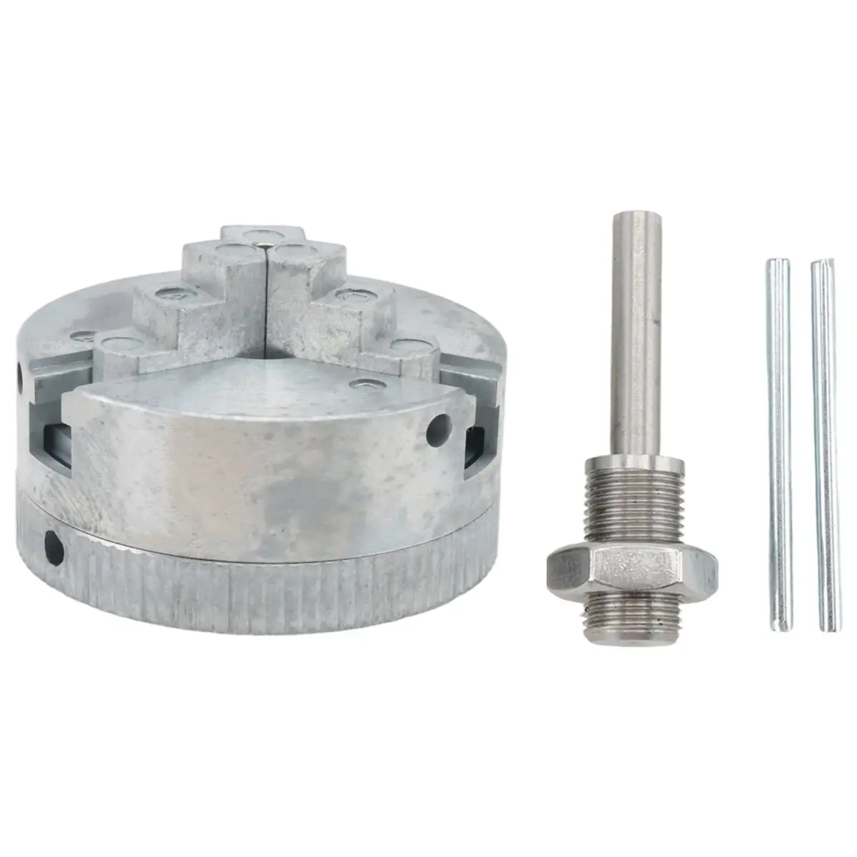 Mini Lathe Chuck Set, Z011 Extension Three Jaw Chuck and Connecting Rod Set, Electric Drill Chuck
