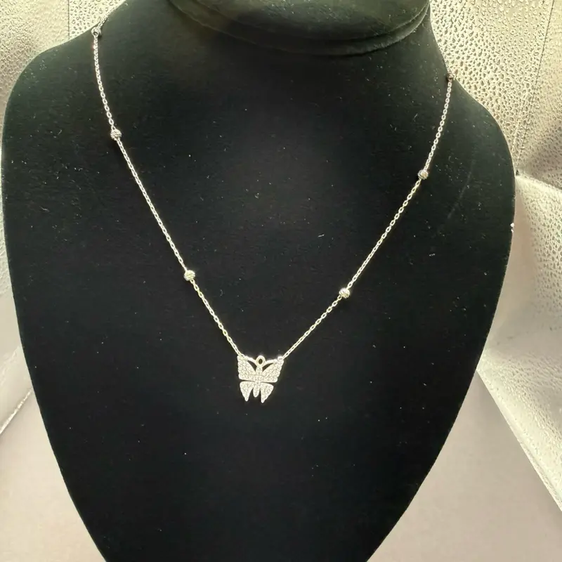 Gargantilla de plata de 9.25