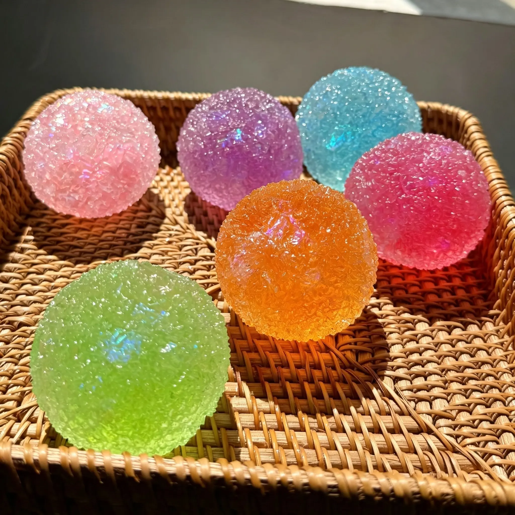 1pc/3pc Cute Crunchy Squishy Stress Balls - Squishies Toys for Office Stress Relief, Party Gifts, Prank Props