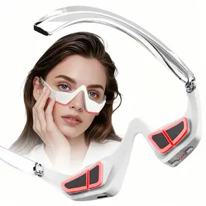 2026 New Eye Therapy Device, Microcurrent Eye Massager, Lightweight Eyemask, Face Lifting Device, Anti-Puffiness, Dark Circles, Wrinkles, Unisex Holiday Gift