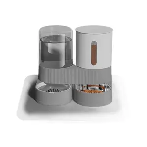 New Automatic Cat Feeder for Cats and Dogs, Large Capacity Water Dispenser with Circulation System, Efficient Pet Feeding Solution
