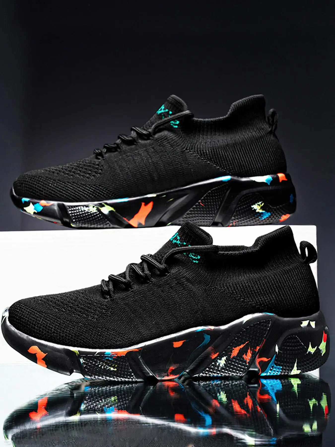 Lace Up Sneakers for Treadmill Wear, Summer 2024 Casual Comfort Breathable Running Walking Training Sports Shoes, Athletic Footwear, Athletic Walking