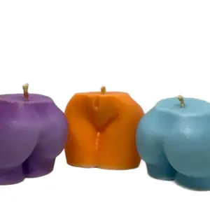 Booty Candle - Decorative Candles with Unique Shapes and Textured Finish - Ornaments