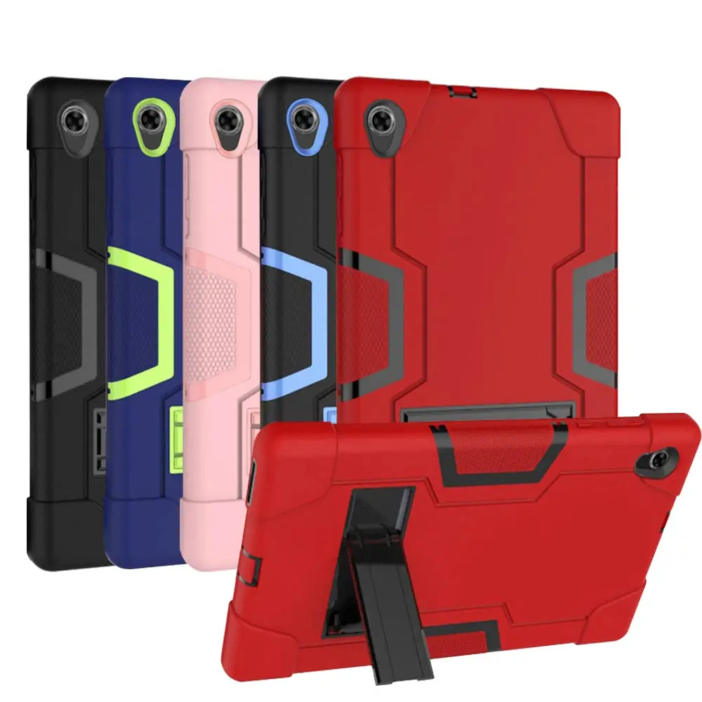 Mignova for Lenovo Tab M10 Plus 2020 2nd Gen TB-X606F TB-X606X FHD Tablet Case ; for Lenovo Tab K10 TB-X6C6F Tablet 10.3" Silicone and Hard Back Kids Friendly Cover Built in Kickstand
